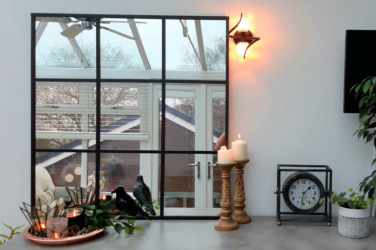 DIY Window Style Mirror Gorilla Glue AU