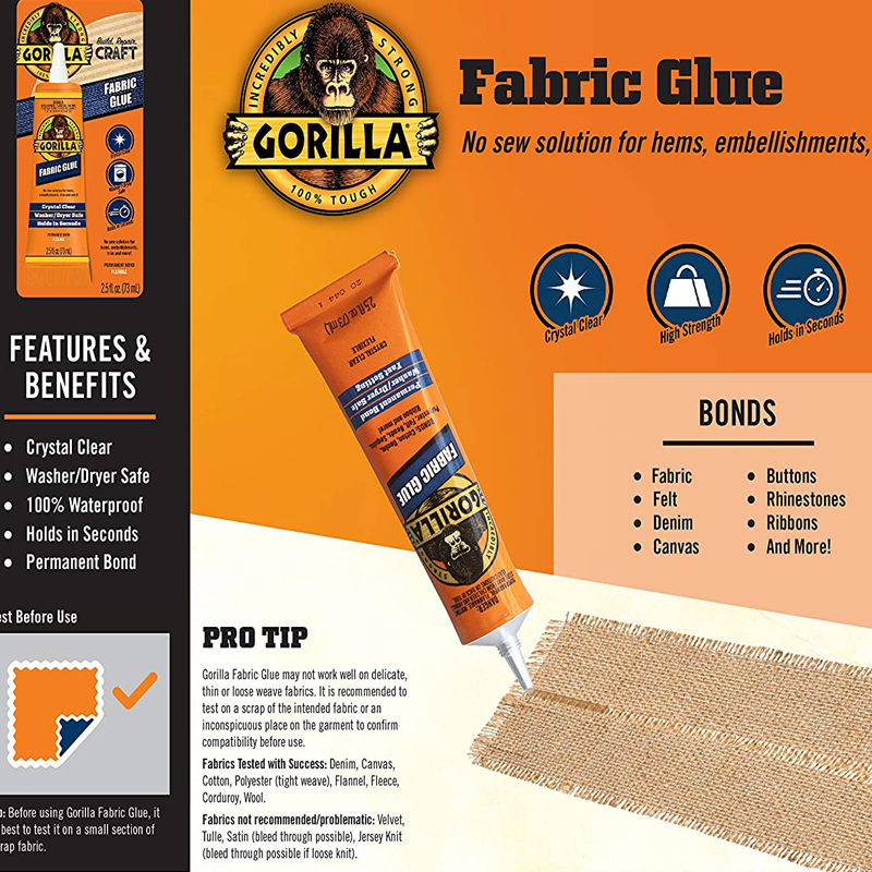 Keo dán đa năng phun sương GORILLA SPRAY ADHESIVE Công ty TNHH