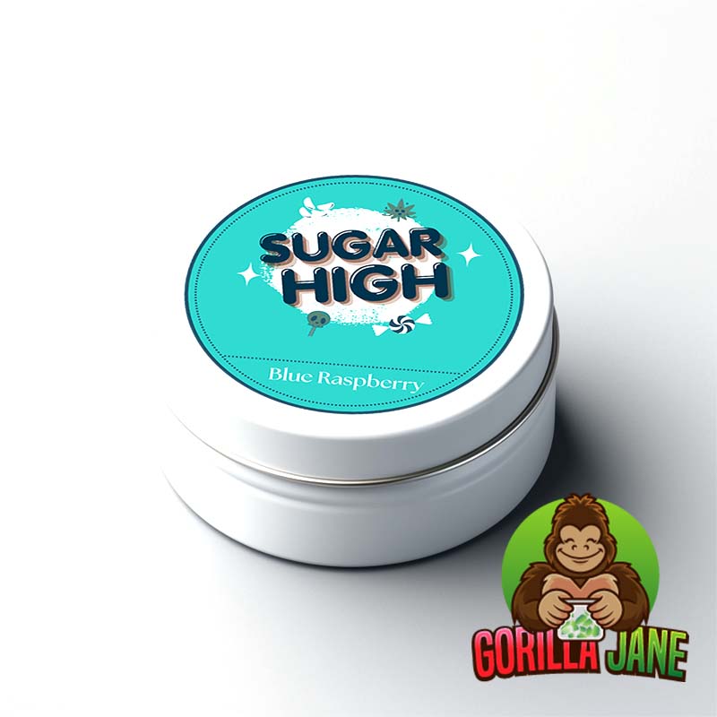 Sugar High Gummies Raspberry Buy Edibles Online from Gorilla Jane