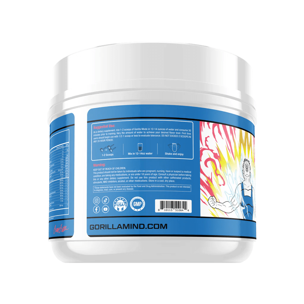 HighStim Gorilla Mode PreWorkout Gorilla Mind