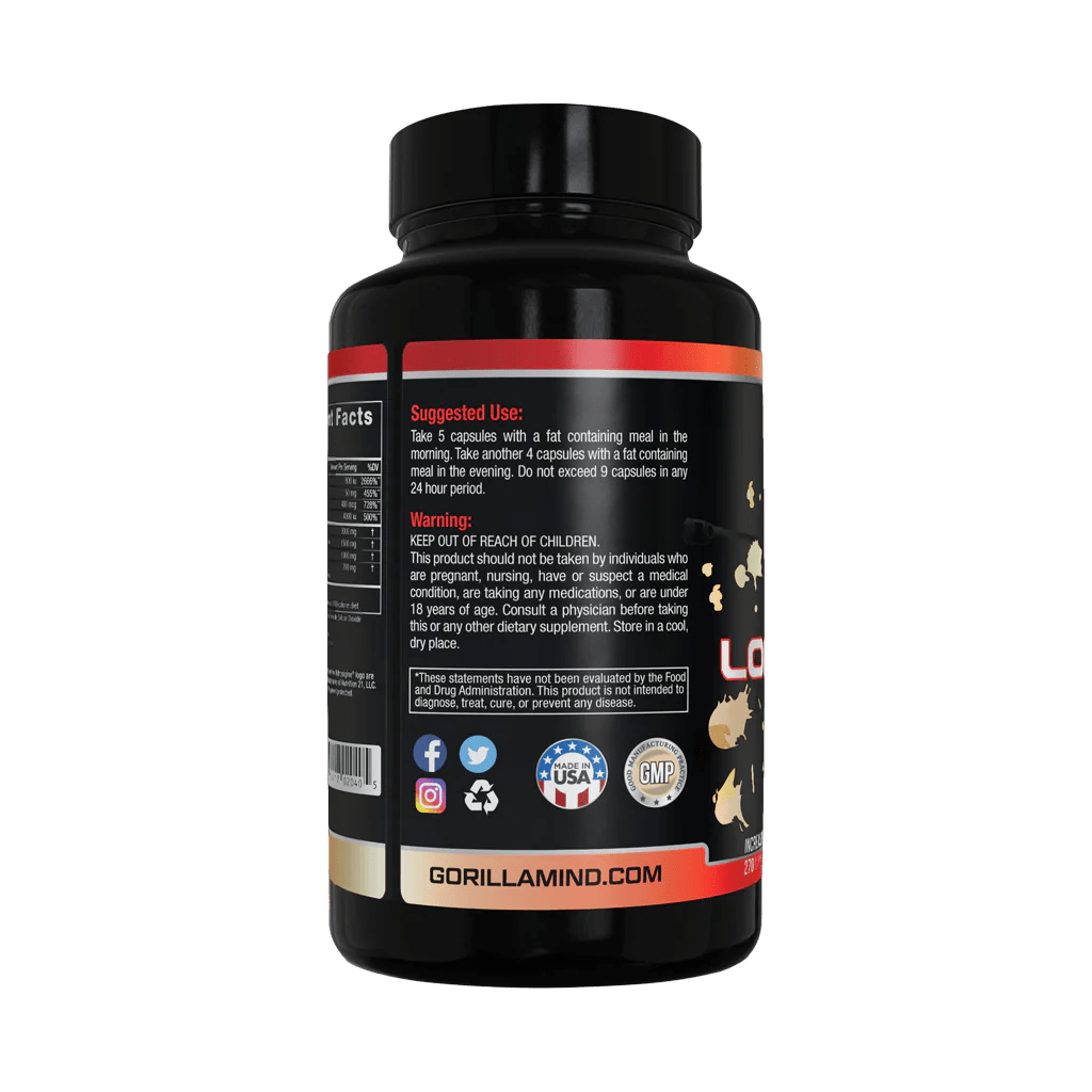 Lock & Load Semen Volume Enhancer Gorilla Mind