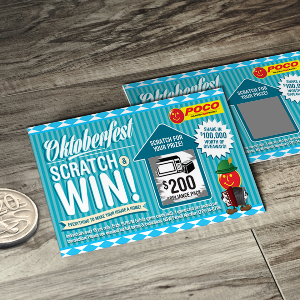 Custom Scratch Cards Australia | Scratch Card Printing | Gorilla Print