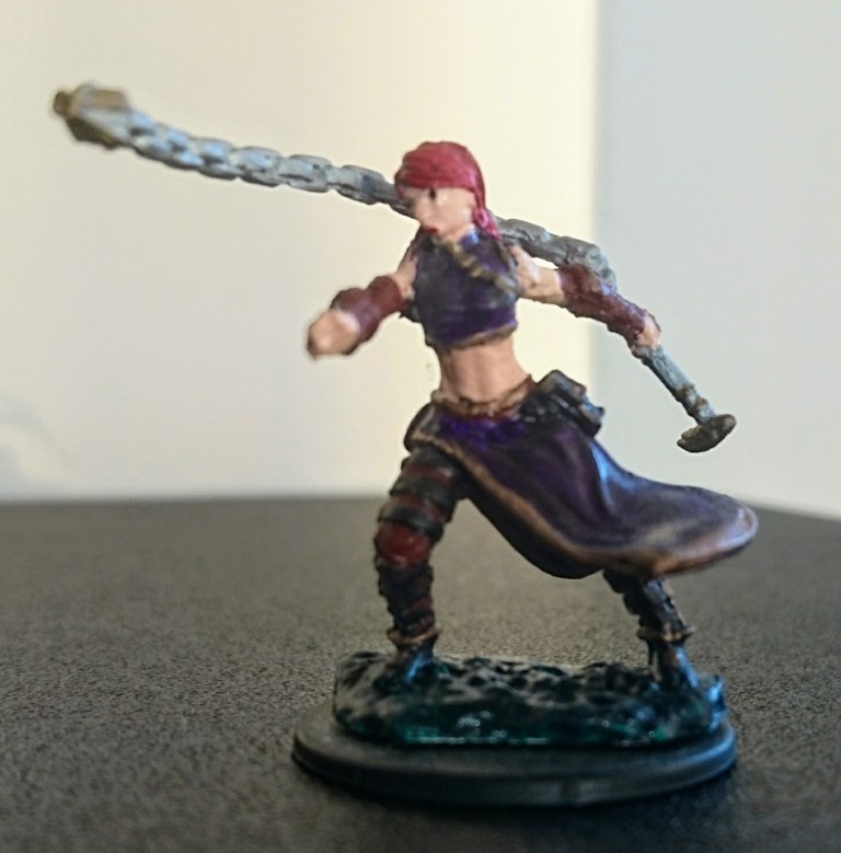Dungeons & Dragons miniature painting The Adventures of Gorkasaurus