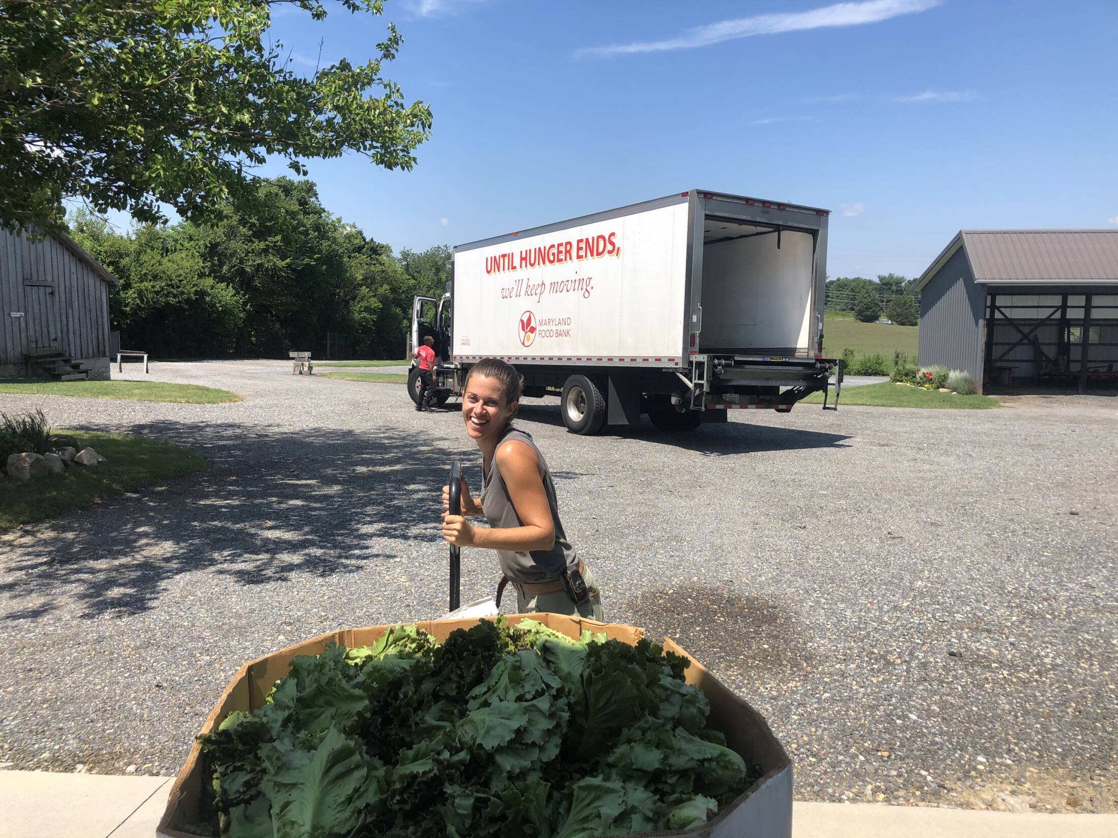Giving Back Gorman Produce Farm Howard County Maryland