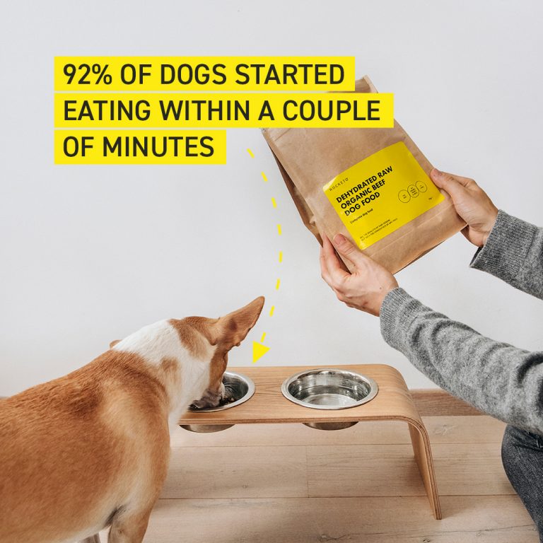 Dehydrated RAW Organic Dog Food ROCKETO