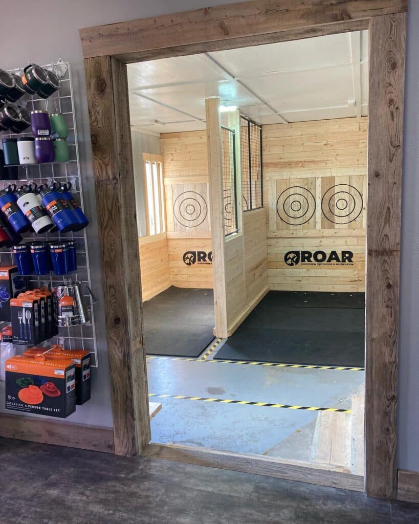 Ax Throwing Roseau, MN Riverview Outdoors