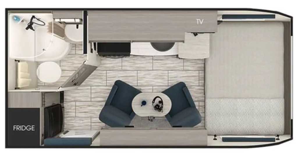 Small Pull Behind Campers with Bathroom, Go RV Rentals Review