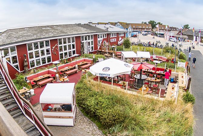 List Alte Bootshalle GOSCH Sylt