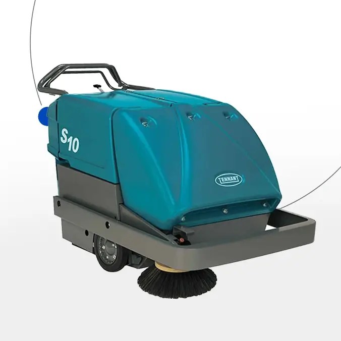 Tennant S10 Industrial WalkBehind Sweeper Goscor Cleaning
