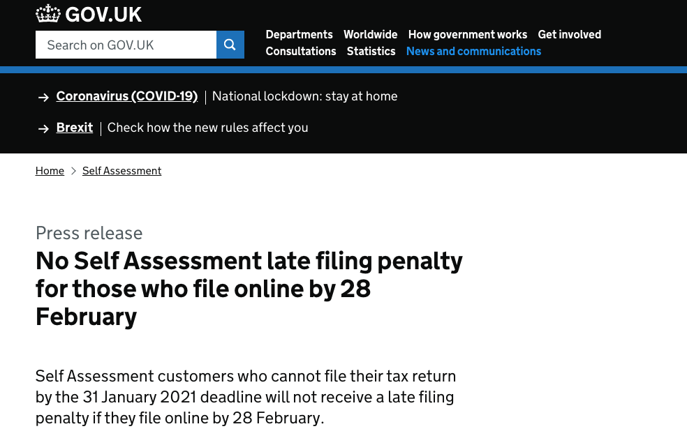 Has the Tax Deadline Been Extended in 2021? goselfemployed.co