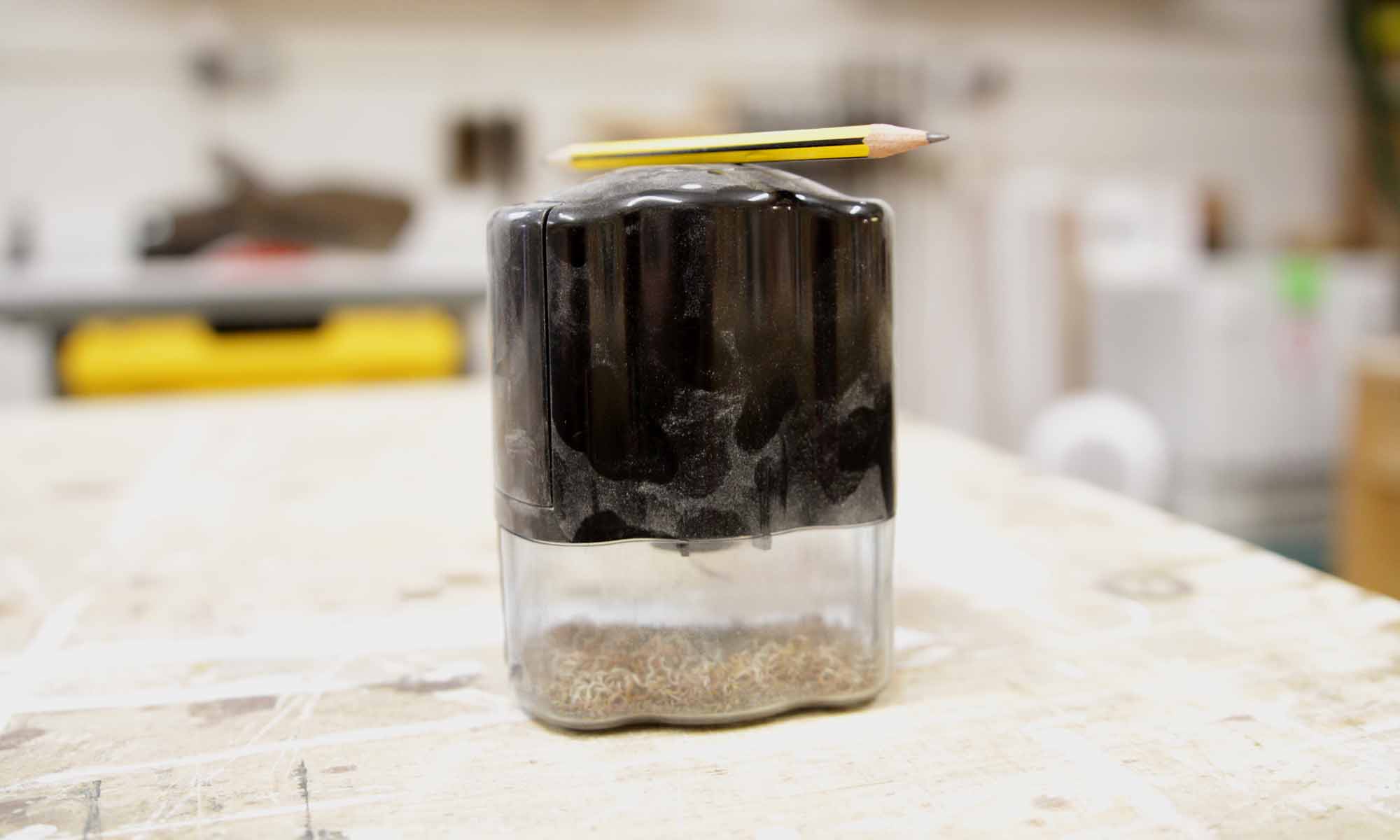 Using an Electric Pencil Sharpener for Woodworking