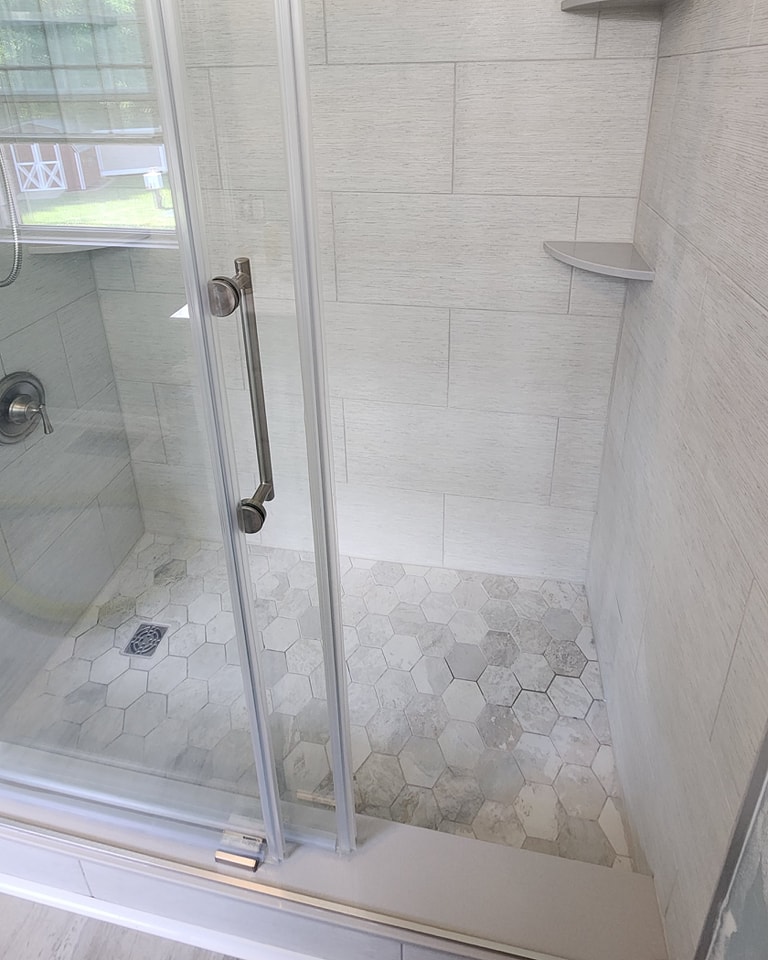 Shower Ledge Vs. Niche Keep It Simple With GoShelf
