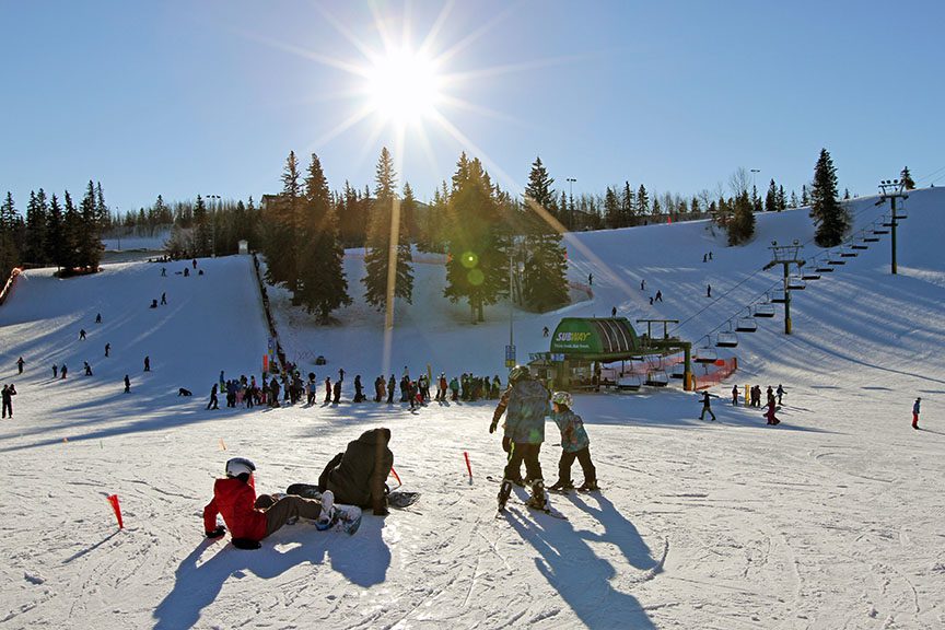 Snow Valley Ski Area Go Ski Alberta