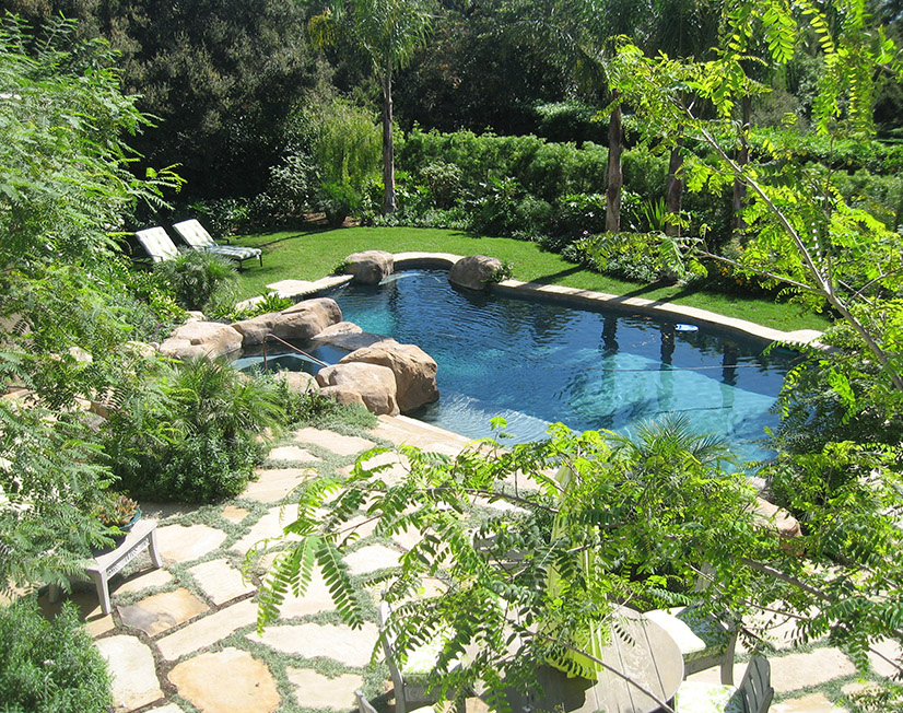 Contemporary Oasis Gosnell Tree & Landscape