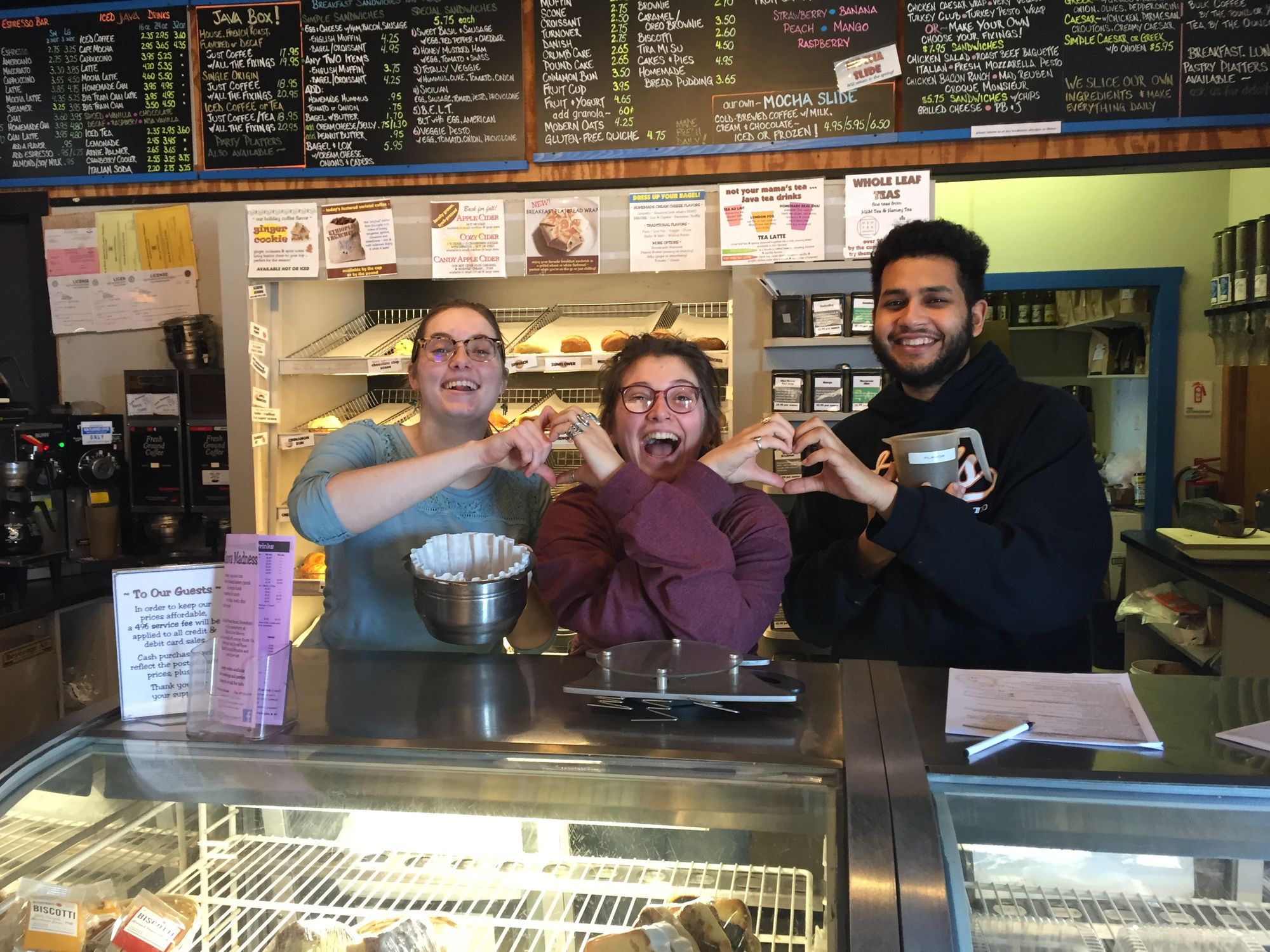 Oneofakind waterfront coffee shop Java Madness