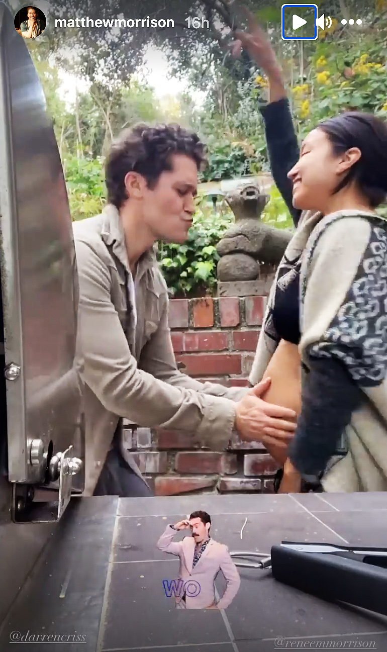 Matthew Morrison expecting his second child with wife Renee Goss.ie