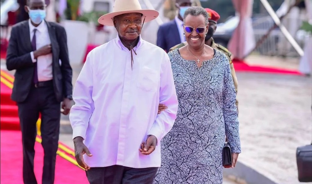 SHOCKING CONFESSION Museveni and First Lady BEG for After