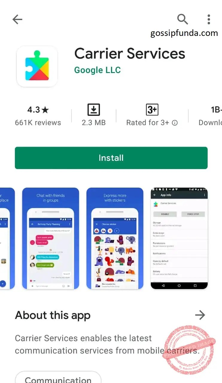 com.android.carrierconfig What is com android carrierconfig