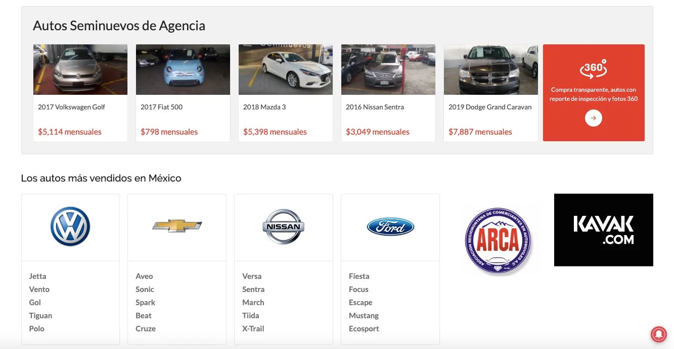 10 mejores páginas de venta de autos usados en México Gossip Vehiculos