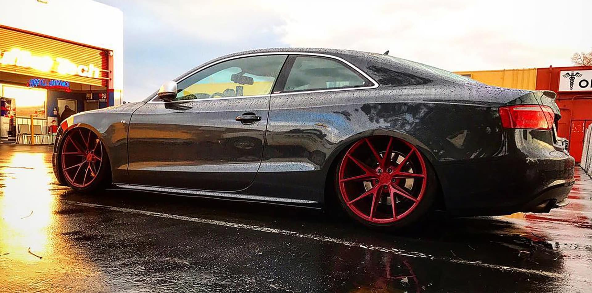 audi-lowered - Muffler Tech