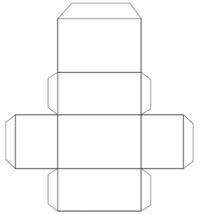 How to Make a Rectangular Prism - a Printable 3d Net
