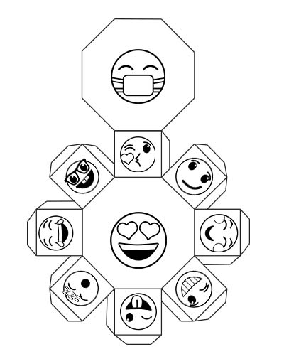 How to Make an Octagonal Prism - a Printable 3d Net