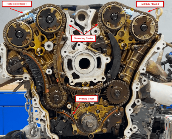 How To Replace Timing Chain On Chevy GM V6 Full Length Removal And