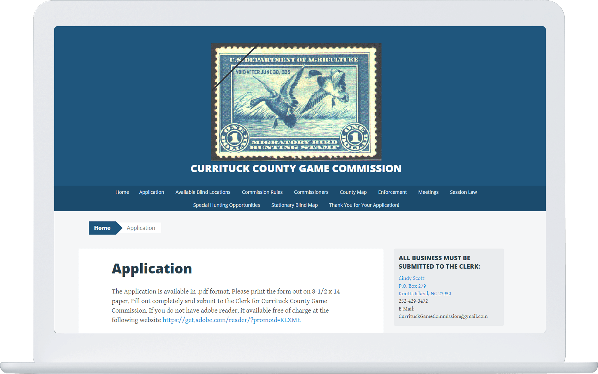 Currituck County Game Commission TechArk Solutions