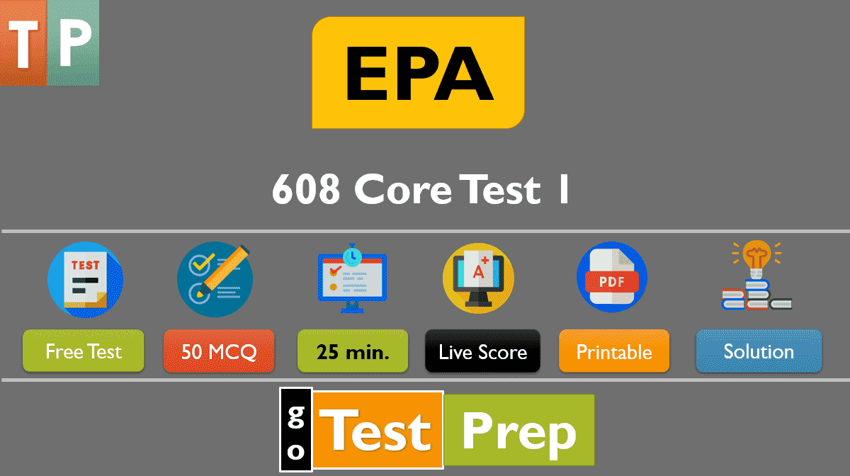 EPA 608 Practice Test Core Question Answers 2023 [Online Free]