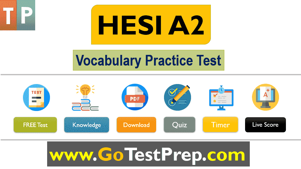 HESI A2 Vocabulary Practice Test 2022 with Grammar [PDF]