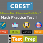 CBEST Math Practice Test 2021 Full Online (Questions Answers)
