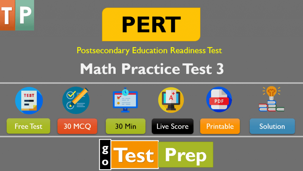 Florida's PERT Math Practice Test 2022