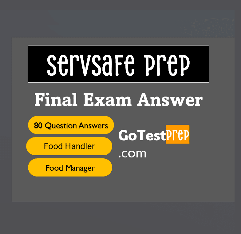 ServSafe Final Exam 80 Questions and Answers 2024