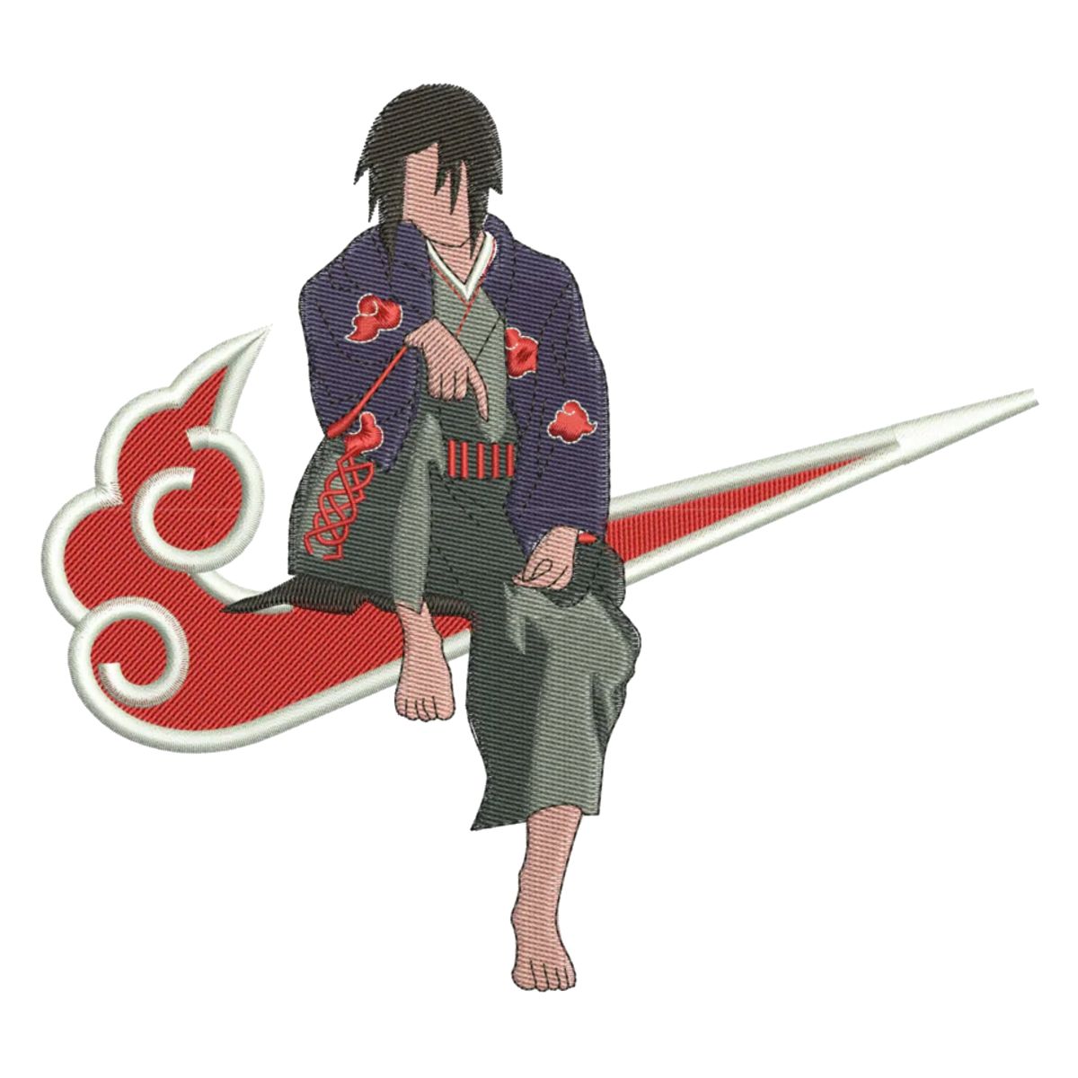 Itachi V69 Embroidered Hoodie Sweatshirt GotGarms