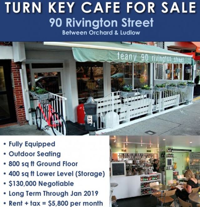 Moby's Old Vegan/Tea Cafe, TeaNY, Is For Sale Gothamist
