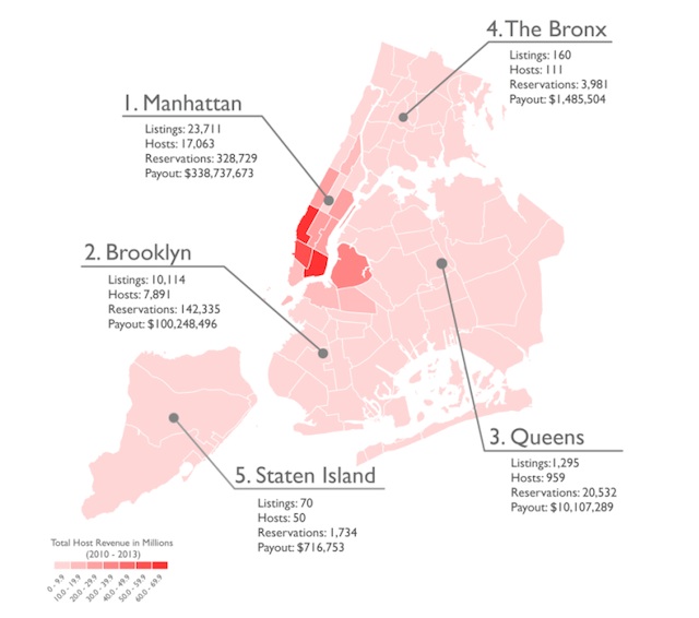 Report Airbnb Is Illegal, Rapacious, & Swallowing Lower Manhattan