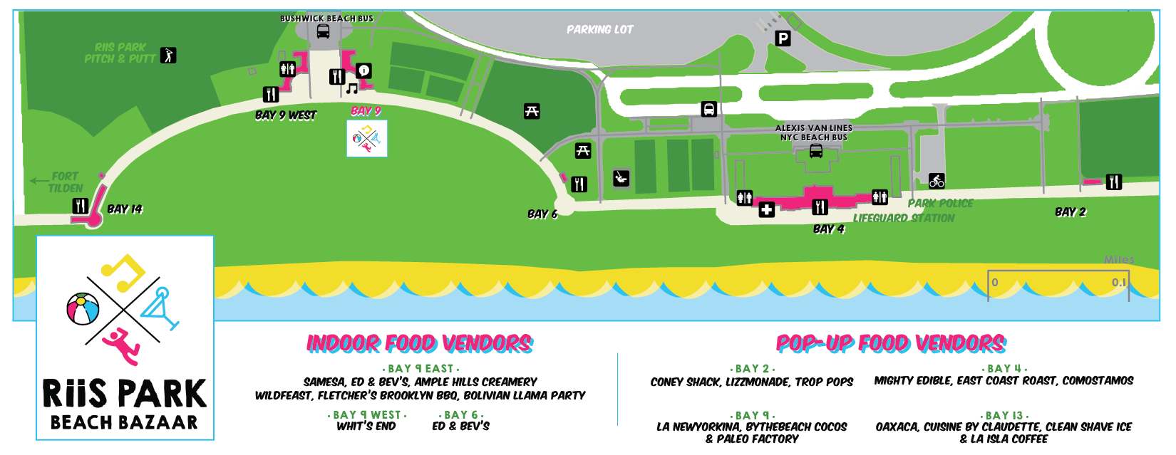 Your Complete Summer Guide To Jacob Riis Park Beach Food 2017 Gothamist