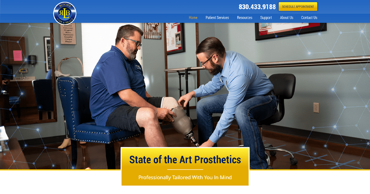 Ritchie Limb & Brace Texas Prosthetics Prosthetics Near Me