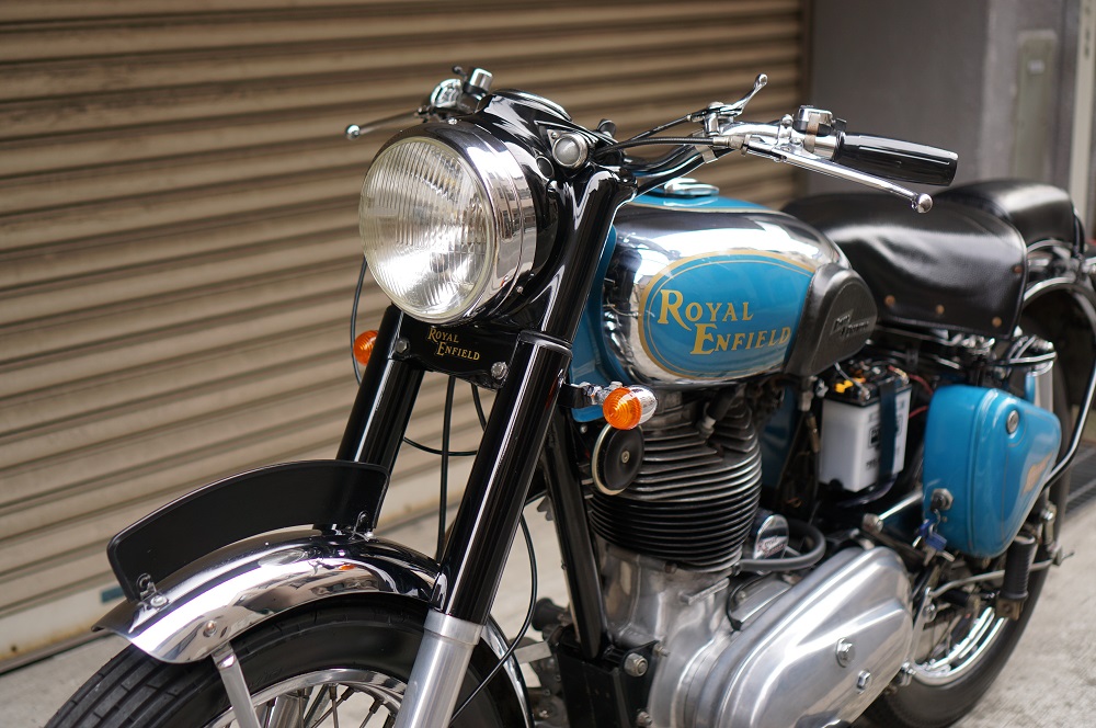 ロイヤルエンフィールド BULLET535 中古車 左シフト 後藤屋モーターワークス