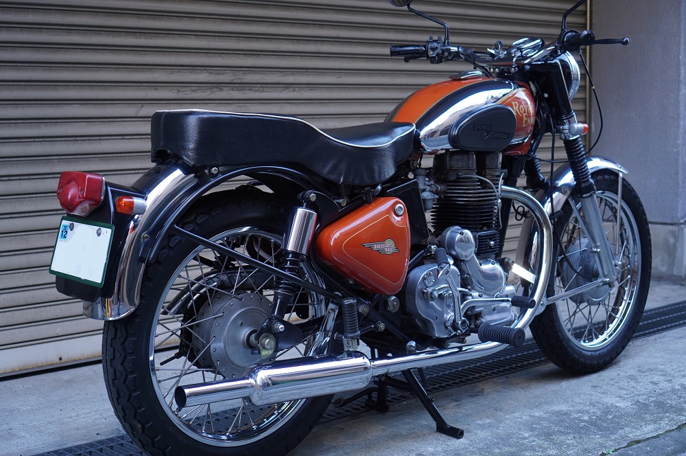 ロイヤルエンフィールド 旧型BULLET 350cc中古車入荷です！ 後藤屋モーターワークス