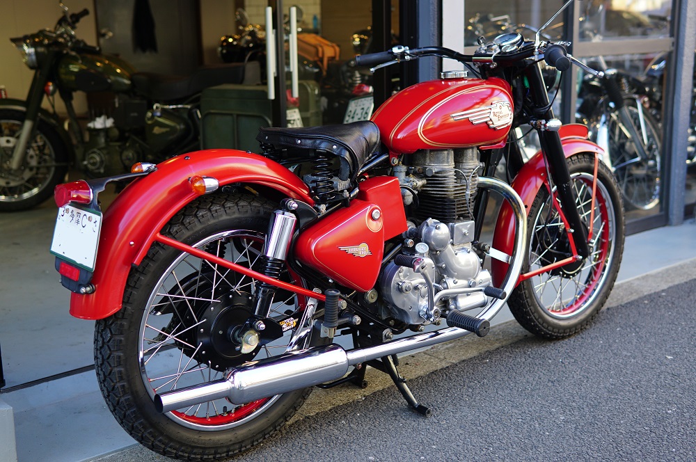 ロイヤルエンフィールド BULLET350 中古車 旧型アイアンモデル 後藤屋モーターワークス
