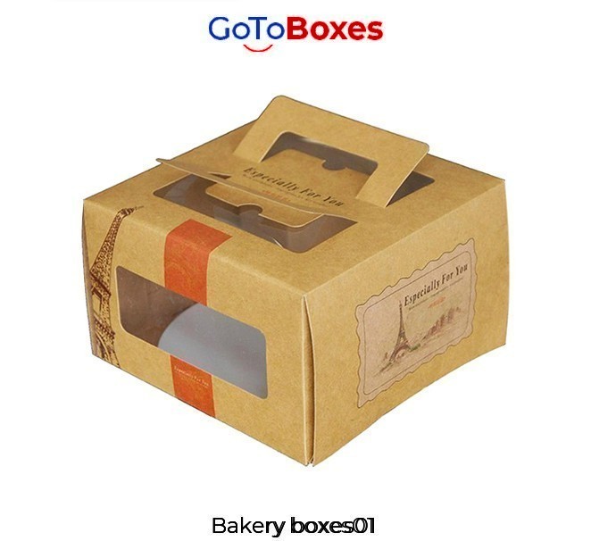 Custom Printed Bakery Boxes With Logo Wholesale Uk
