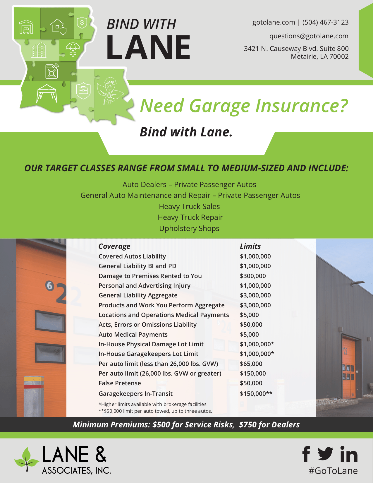 Other Coverages Lane & Associates