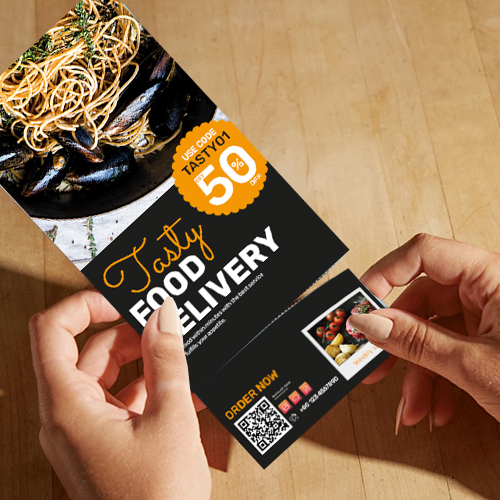 Custom Printed Rack Cards Flyers