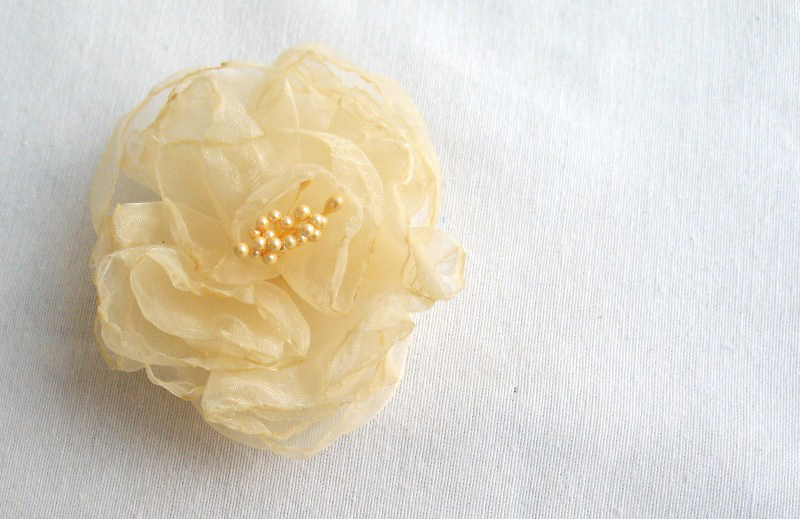 Organza Flower Tutorial SEWTORIAL