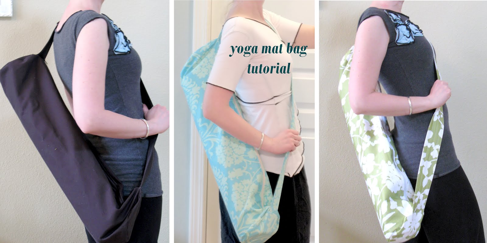 Yoga Mat Bag Tutorial SEWTORIAL