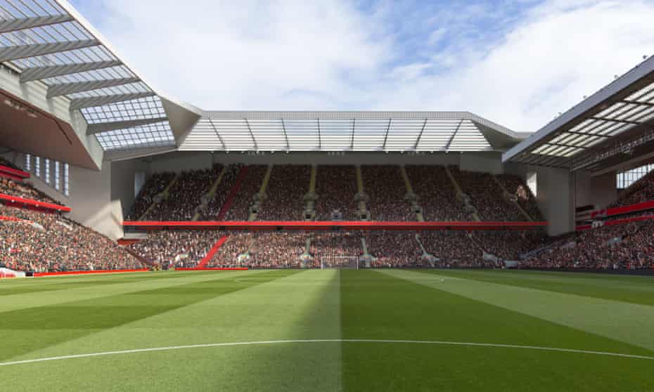 ลิเวอร์พูลเตรียมขยายแอนฟิลด์ 61,000 ที่นั่ง เริ่มก่อสร้างปี 2020