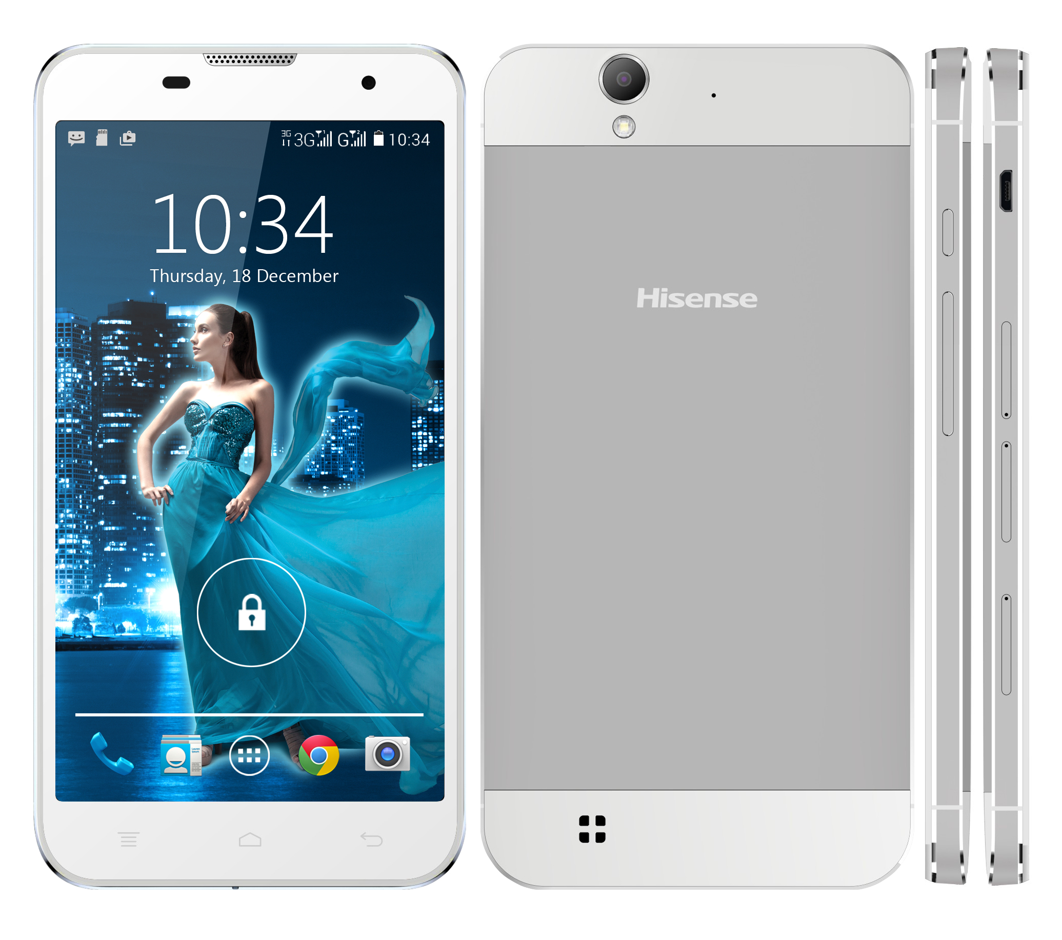 The Hisense Infinity H6, one of the best new midrange smartphones