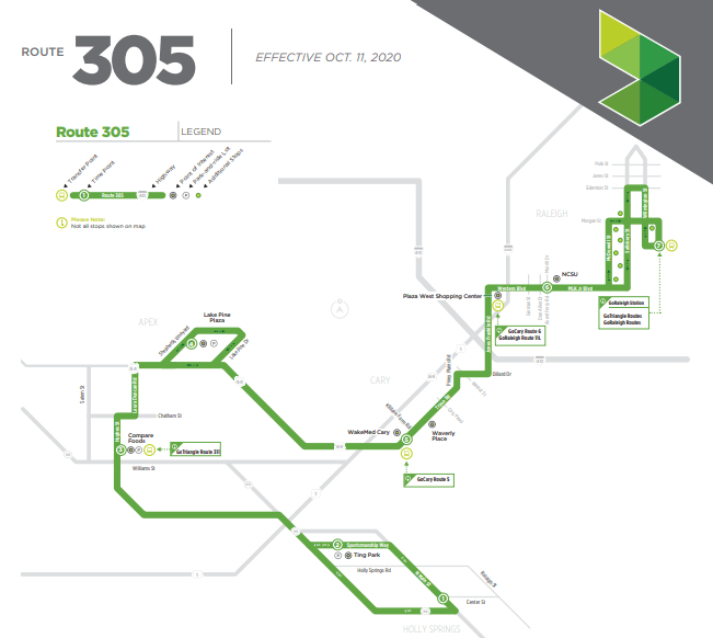 New service to Holly Springs, RDU Shuttle set to begin Oct. 11 GoTriangle