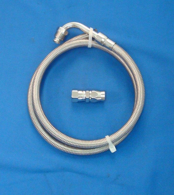 103916 Stainless Steel GM Fuel Pump to Carburetor Fuel Line Kit Gotta Show Products